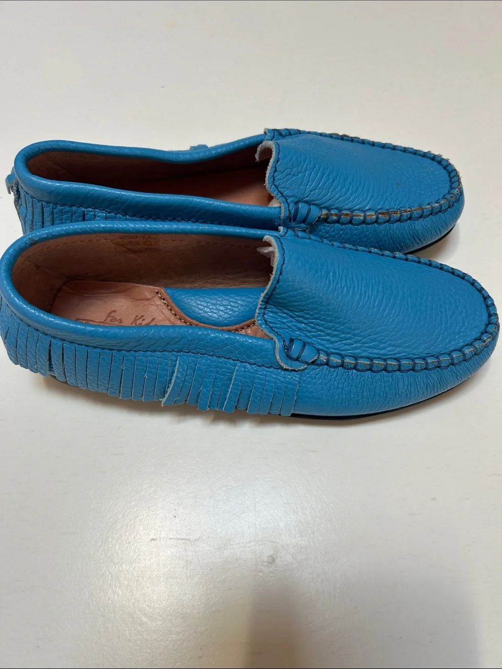 For kids atlantic mocassins comfortable blue
